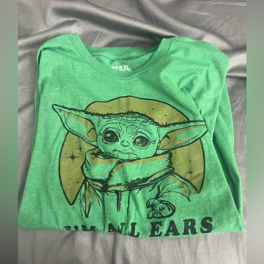 Star Wars Kids size L Baby Yoda Green T-Shirt